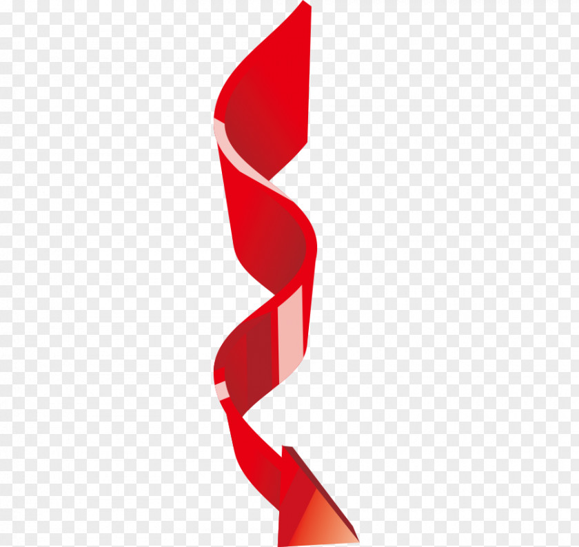 Vector Red Arrow Image Stereoscopic 3D Euclidean PNG
