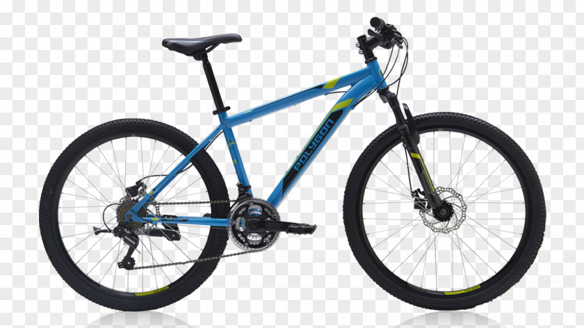 Blue Polygon Mountain Bike Iron Horse Bicycles Cycling Bicycle Forks PNG