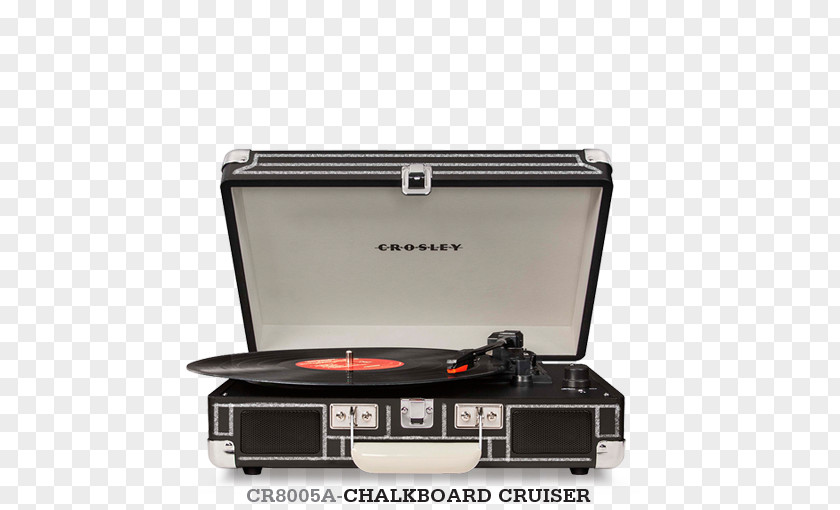 Crosley Radio Cruiser CR8005A Phonograph Record CR8005A-TU Turntable Turquoise Vinyl Portable Player PNG