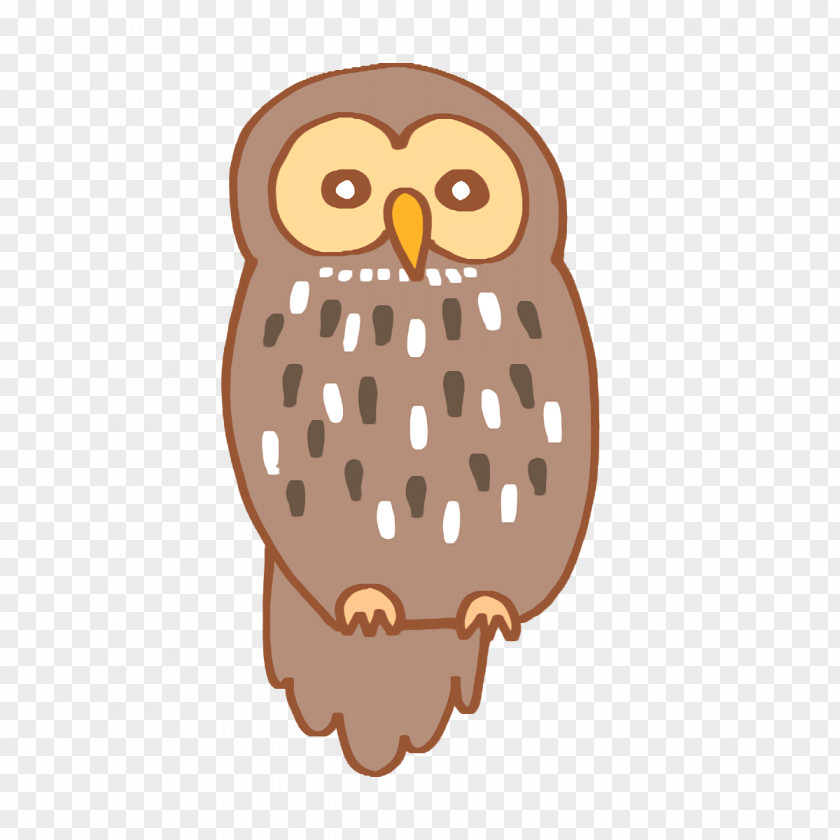 Owl M Cartoon Beak Font PNG