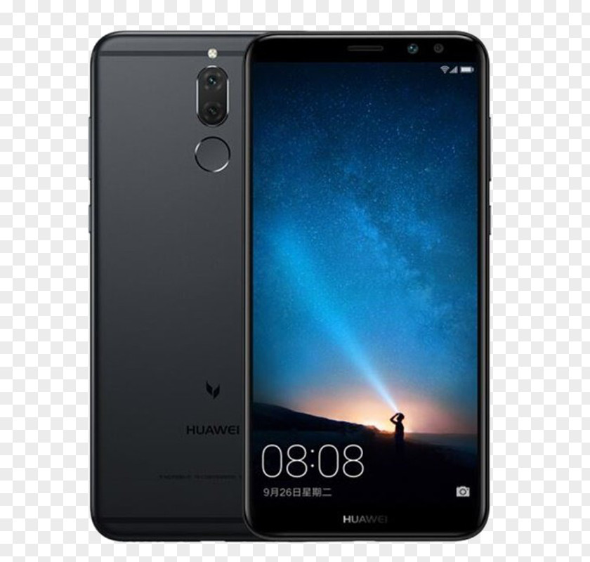 Smartphone Huawei Nova 2 Graphite Black Hardware/Electronic Plus 2i (Unlocked, 4GB, 64GB, Aurora Blue) Gold PNG