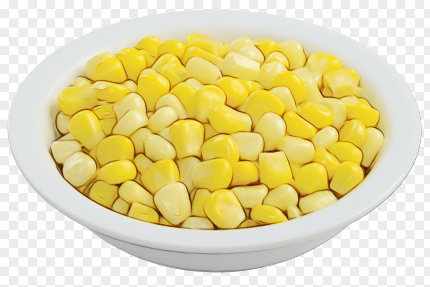 Bowl Sweet Corn Yellow Food Cuisine Dish Vegetarian PNG