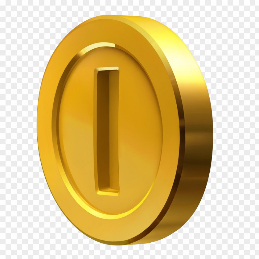 Gold Coin Image New Super Mario Bros. Wii 2 PNG