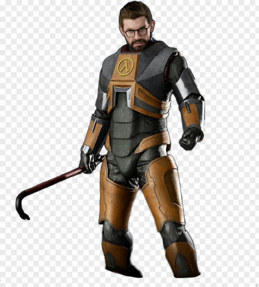 Gordon Freeman Mercenary Figurine PNG