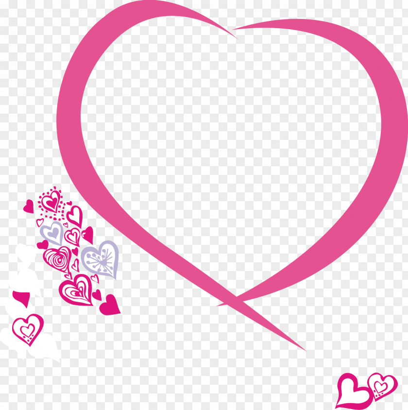 I Love You Picture Frames Heart Poster PNG