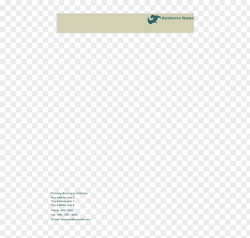 Letterhead Template Paper Brand Document PNG