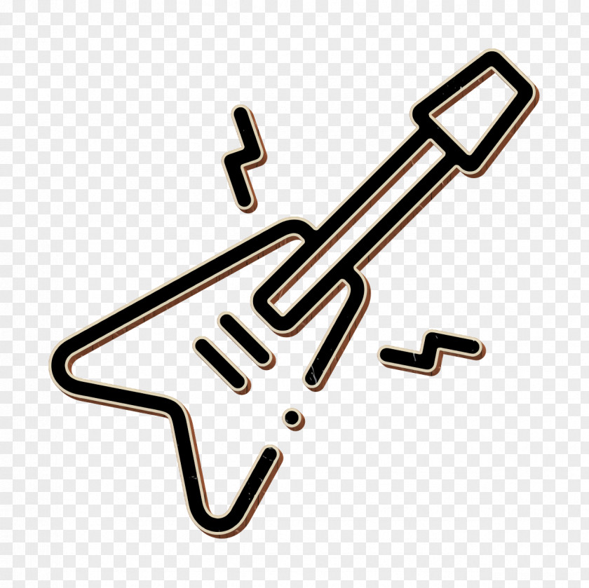 Rock And Roll Icon Electric Guitar PNG