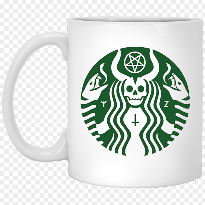 Satan Cafe Starbucks Coffee Logo Brea PNG