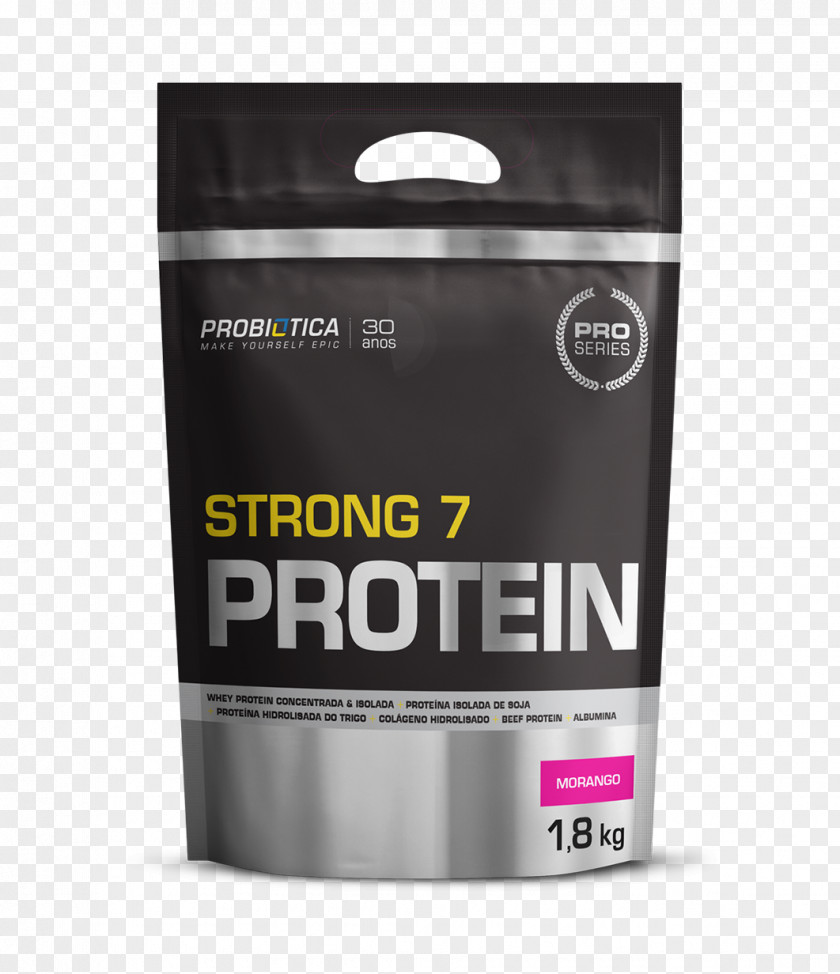 Strong Body Probiótica 7 Protein Whey Dietary Supplement PNG