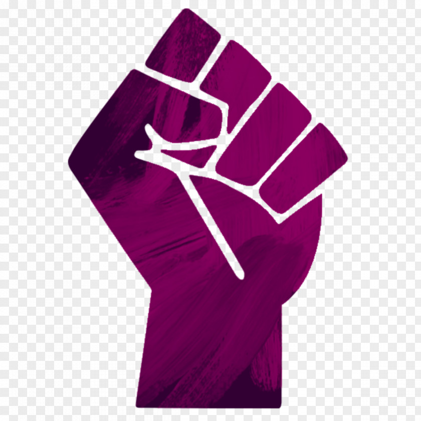 Symbol Raised Fist Black Power Panther Party PNG