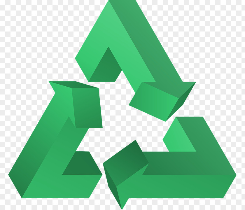 Waste Recycling Penrose Triangle Reuse Scrap Paper PNG