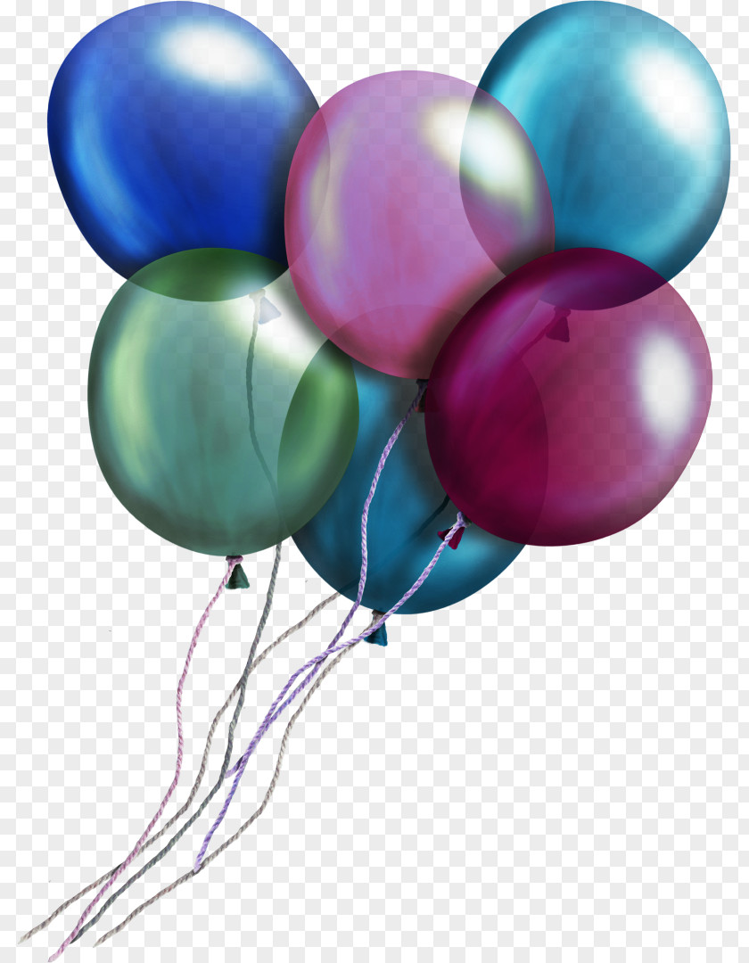 Balloon Toy Birthday Holiday Gas PNG