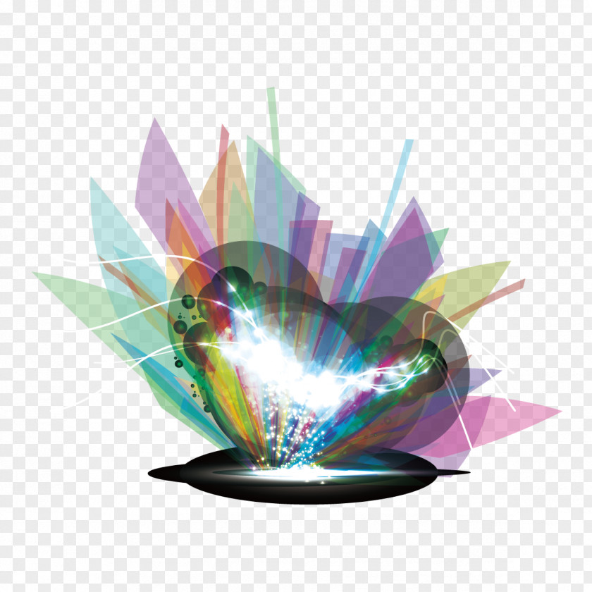 Creative Light Effect Euclidean Vector PNG