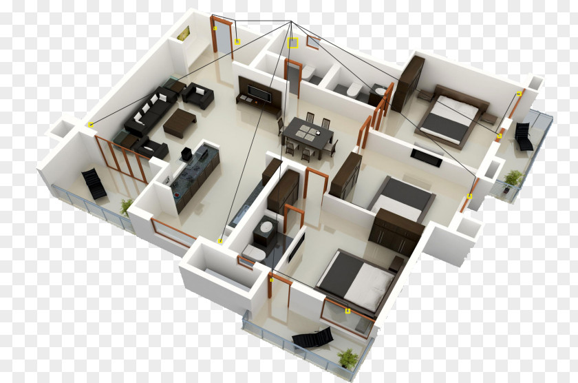 Design House Plan Interior Services Sweet Home 3D Floor PNG