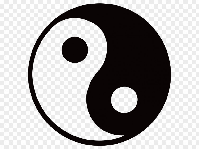 Design I Ching Yin And Yang Logo Clip Art PNG