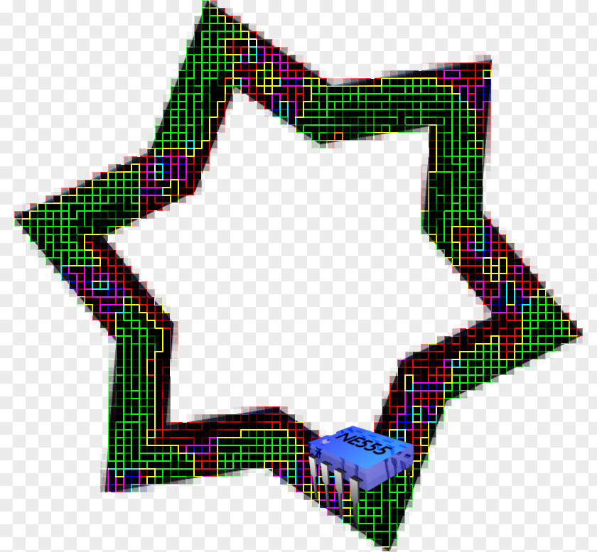 Elect Line Point Angle Art PNG