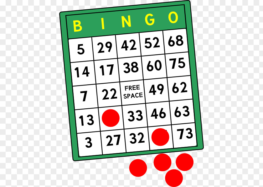 Free Bingo Clipart Lottery Gambling Clip Art PNG