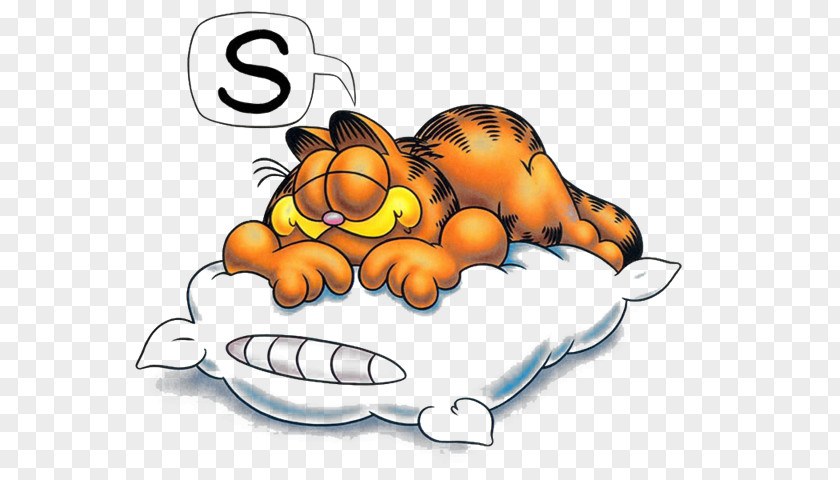 Sleep Baby Garfield Comics Cartoonist Comic Book PNG