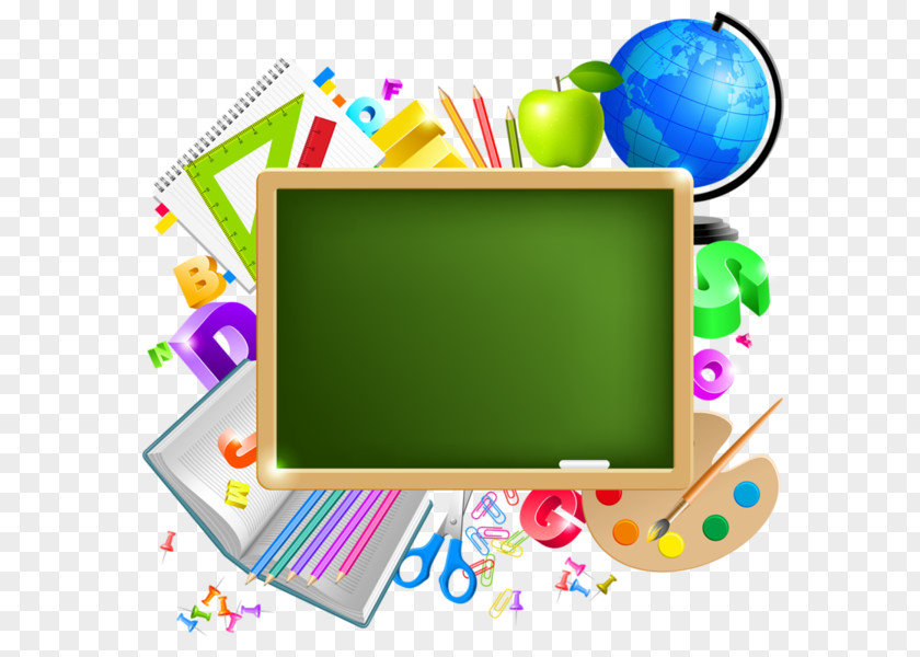 Back To School Learning Supplies Student Education Clip Art PNG