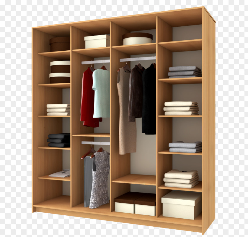 Closet Cabinetry Shelf Armoires & Wardrobes Furniture PNG