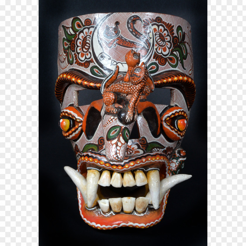 Mask Ciber Café Tastoan Skull Face Nahuas PNG