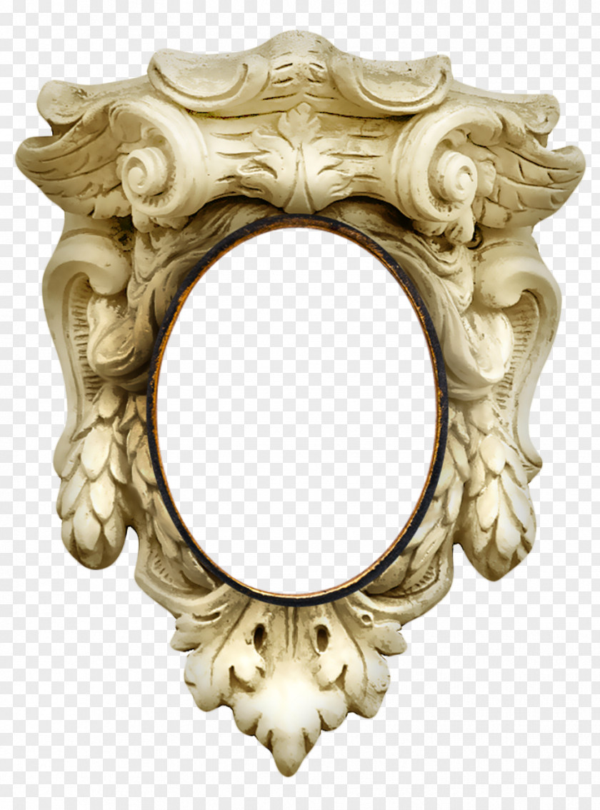 Gold Pattern Frame Picture Frames Mirror PNG
