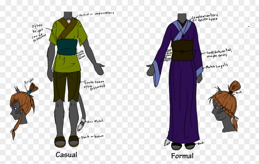 Hair Anatomy Robe Costume Design Cartoon PNG