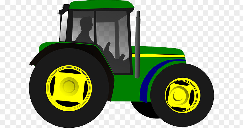 Plain Cake John Deere Tractor Agriculture Clip Art PNG