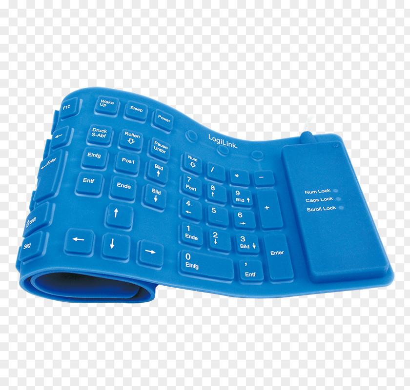 Playstation Blue Computer Keyboard Laptop Numeric Keypads Space Bar PS/2 Port PNG