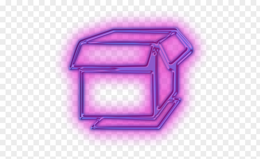 Purple Box Button PNG