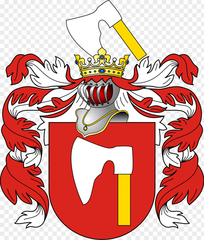 Topór Coat Of Arms Polish Heraldry Gozdawa Półkozic PNG