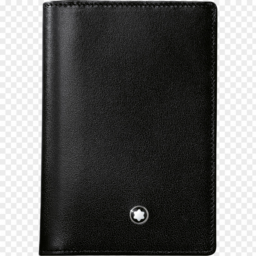 Wallet Montblanc Meisterstück Business Cards Leather PNG