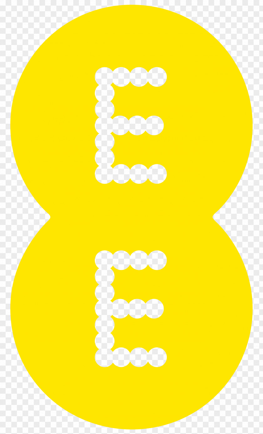Yellow Logo EE Limited 4G Mobile Phones BT Subscriber Identity Module PNG