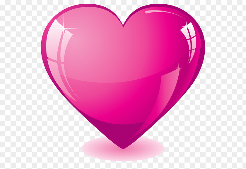 Hot Pink Heart Transparent Background Stock Photography Clip Art PNG