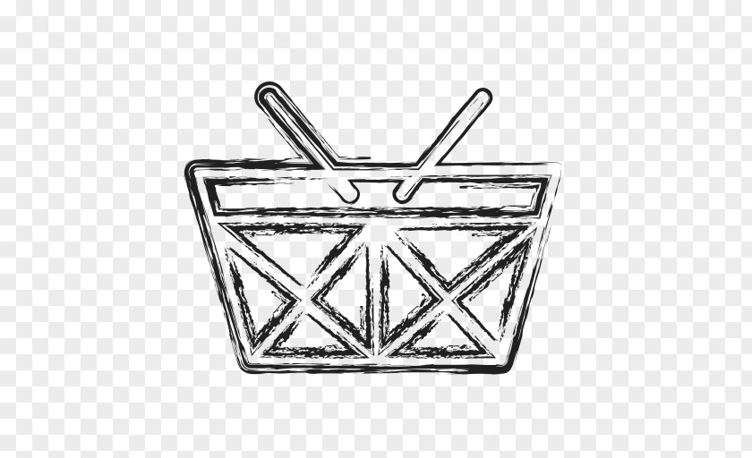 LAUNDRY BASKET Line Pattern Product Design Symbol PNG