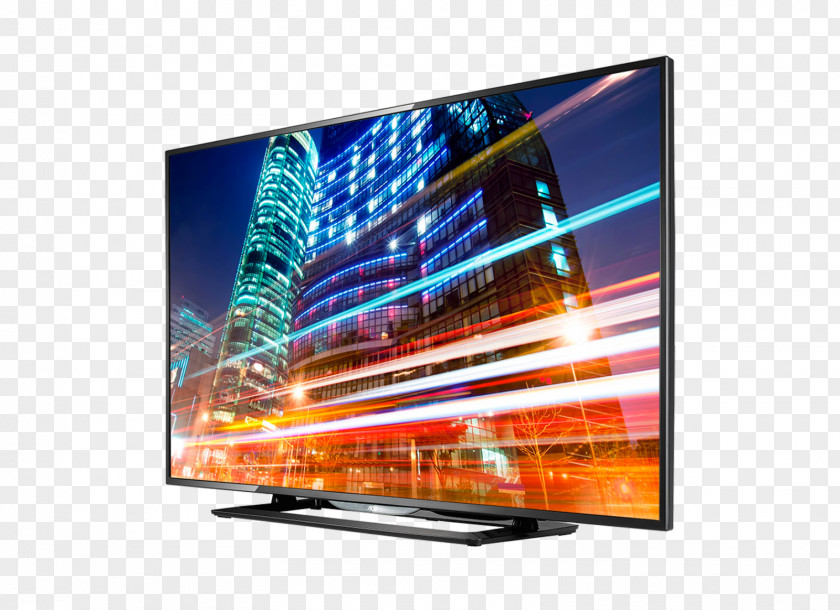 Led Tv Television Set LED-backlit LCD AOC International Smart TV PNG
