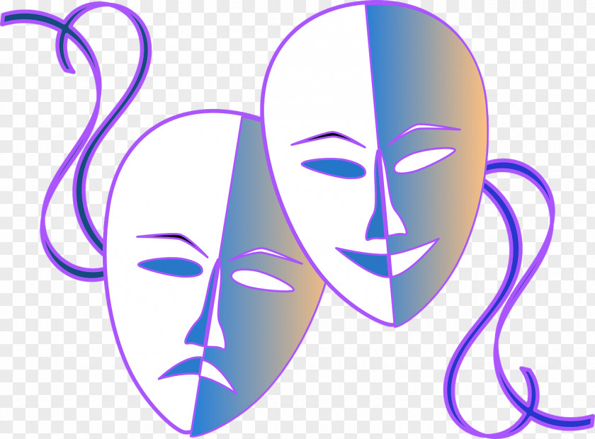 Mask Musical Theatre Drama Clip Art PNG