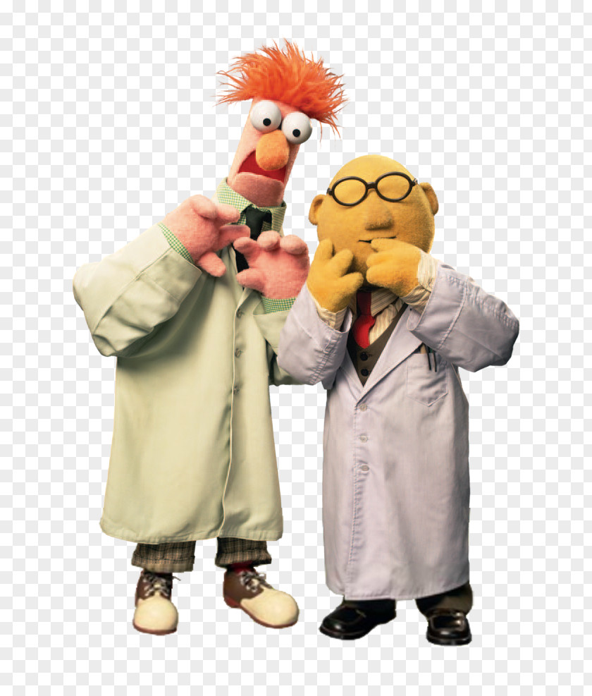 Beaker From The Muppets Dr. Bunsen Honeydew Fozzie Bear Scientist PNG