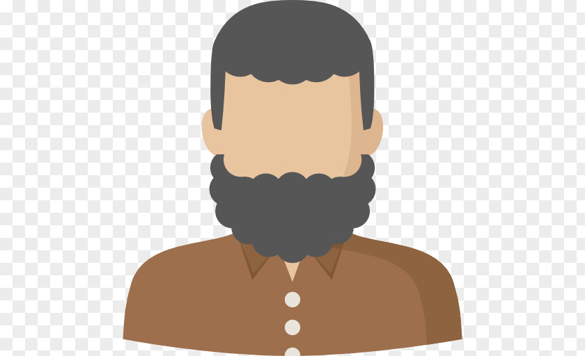 Bearded Man Icon PNG