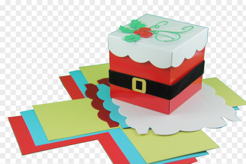 Box Christmas Material Gift Lid PNG