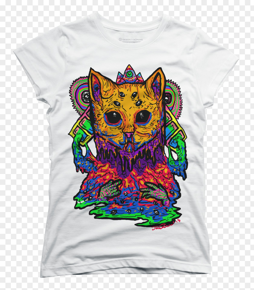 Cat Lover T Shirt T-shirt Visual Arts Sleeve Bluza Textile PNG