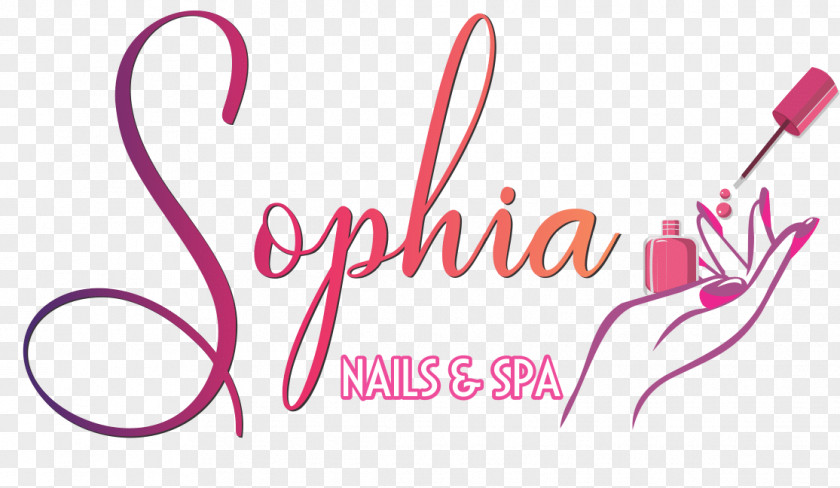 Design Sophia Nails Spa Logo Day PNG
