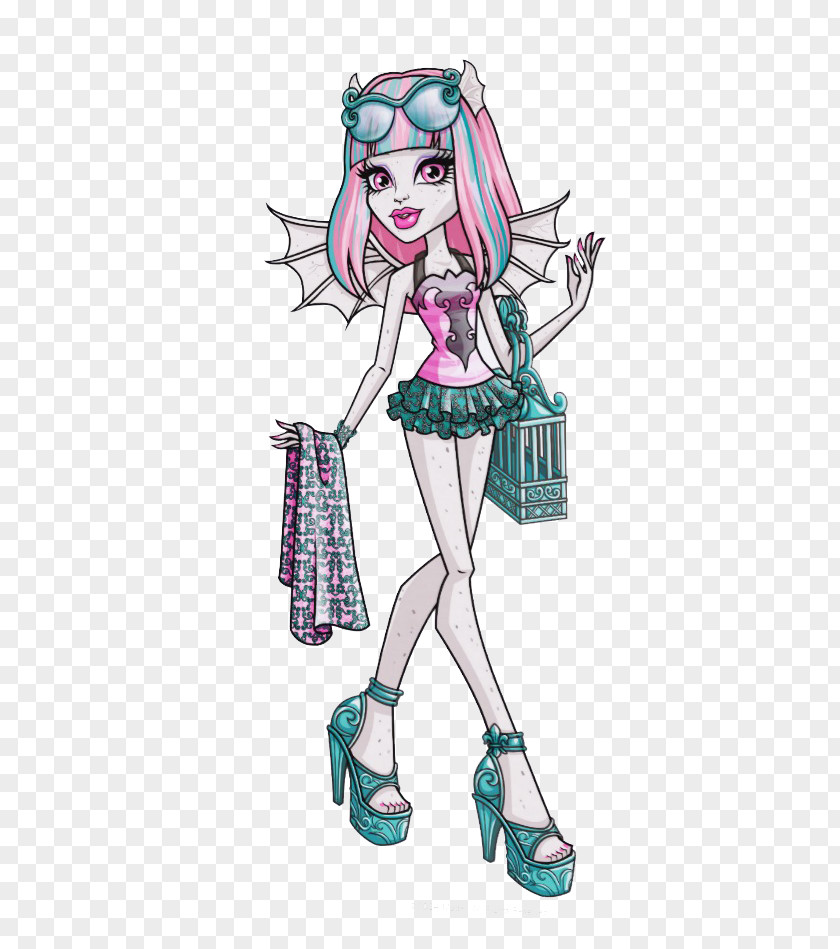 Doll Monster High Frankie Stein Lagoona Blue PNG