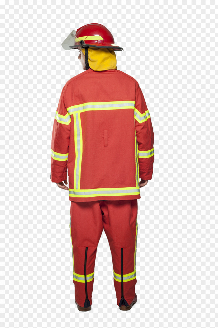 Firefighter Outerwear Costume PNG