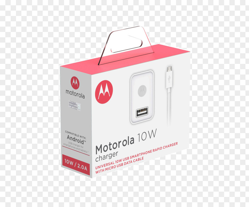 Moto G4 Charger AC Adapter Motorola 10W Rapid With 1m SKN6462A Data Cable Quick Charge Genuine OEM TurboPower 15 SPN5864B W/ Original PNG