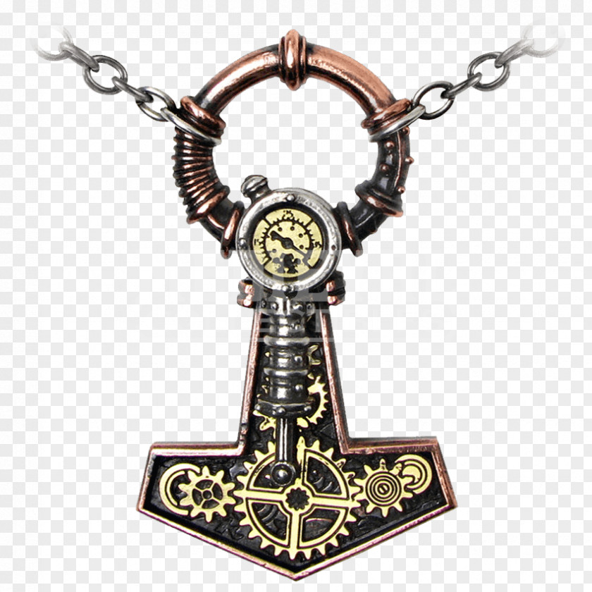 Necklace Charms & Pendants Mjölnir Jewellery Steampunk PNG