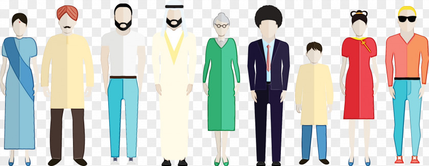 Standing Uniform White-collar Worker PNG
