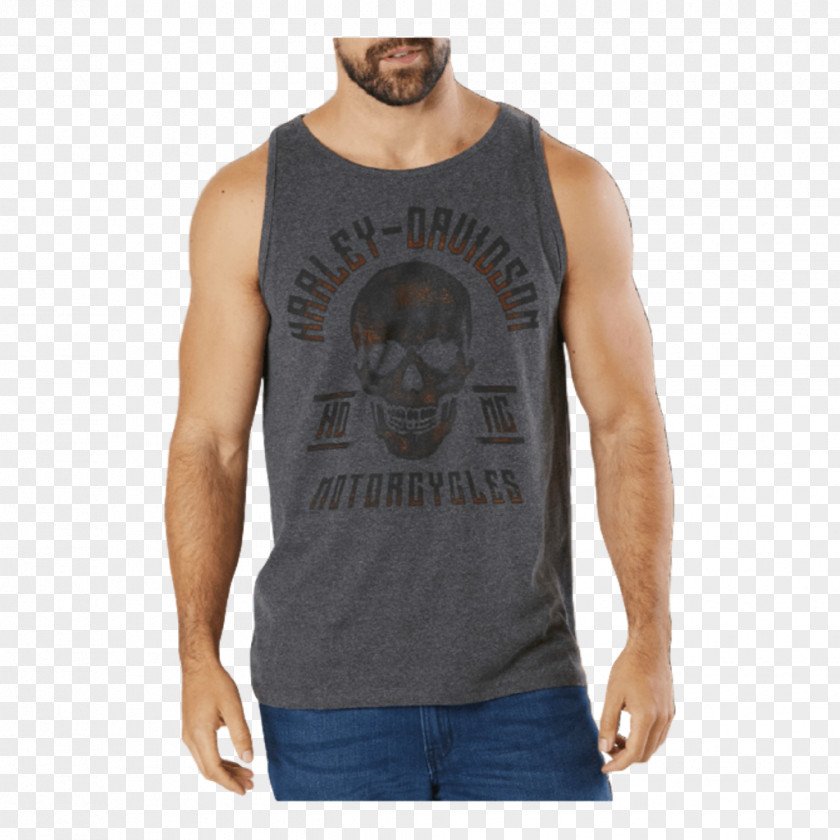 The Rough Edges T-shirt Harley-Davidson Of New York City (MAIN SHOWROOM) Sleeveless Shirt PNG