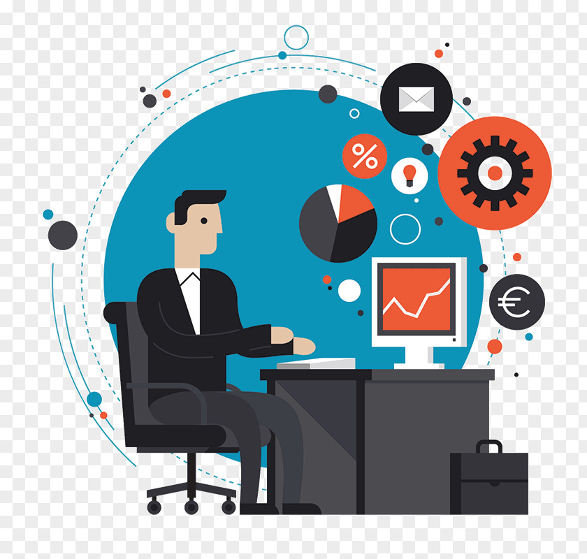 Computer Businessperson Clip Art PNG