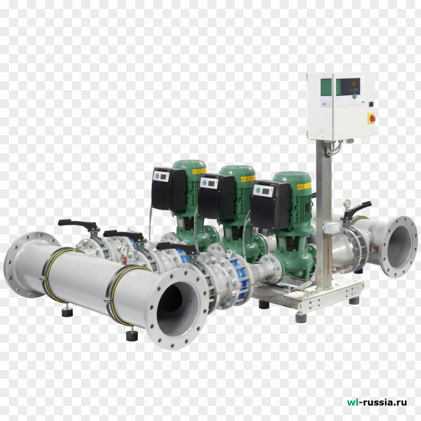 Pumping Station WILO Group Pressure Vacuum Pump PNG